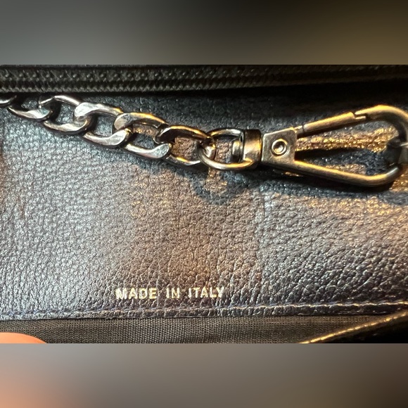 CHANEL Camellia Coco Black Leather Bifold Long Wallet - Picture 15 of 16